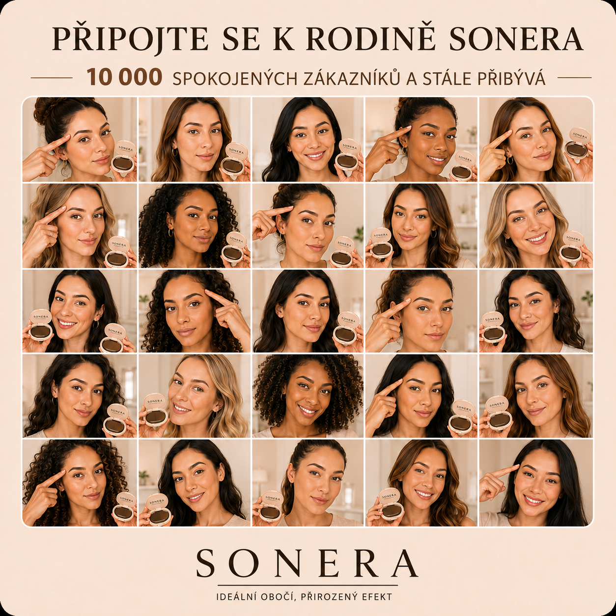 Sonera™ – Dokonalé obočí za 5 sekund